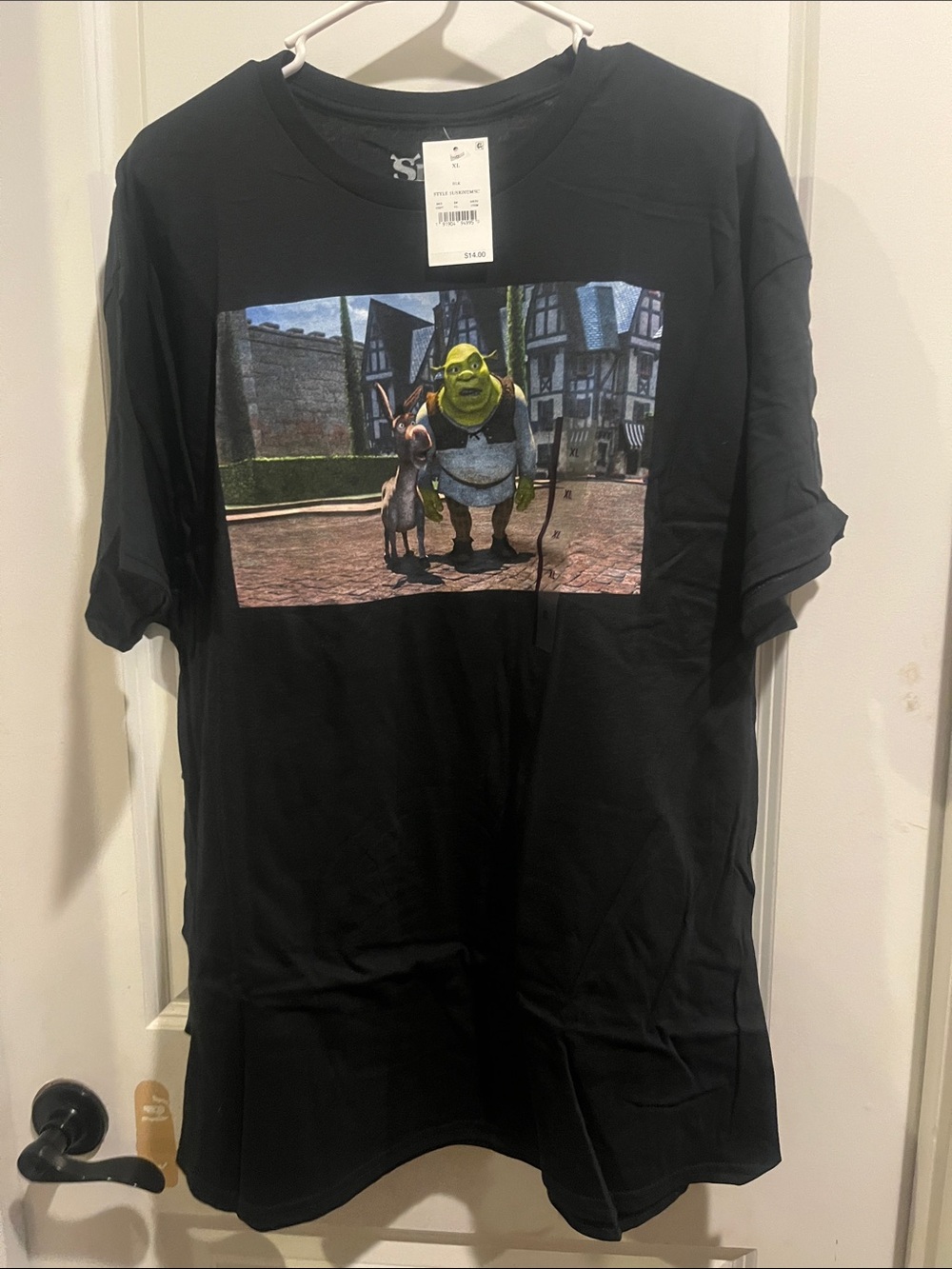 Shrek Graphic Short Sleeve Tee - Black